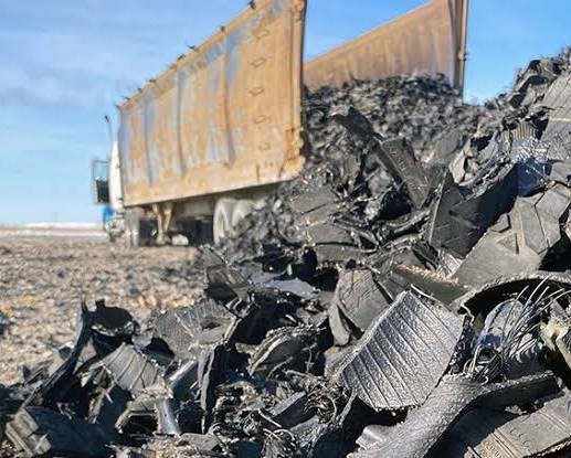 Shredded Tyre Scrap